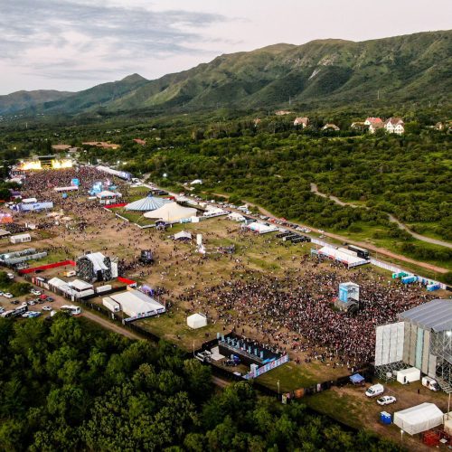 El mapa de Cosquín Rock 2025