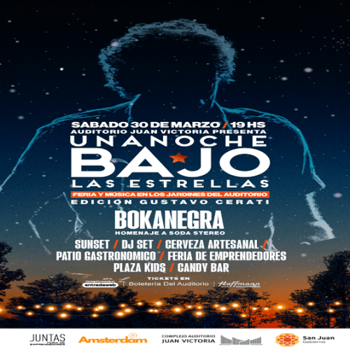 Bokanegra rinde homenaje a Gustavo Cerati en el Auditorio Juan Victoria