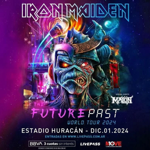 Iron Maiden en Argentina: localidades y precios