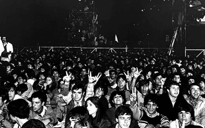 Foto del Festival de la Solidaridad Latinoamericana.
