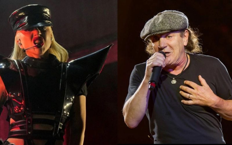 Mirá a Brian Johnson cantando “Highway to Hell” junto a Lady Gaga